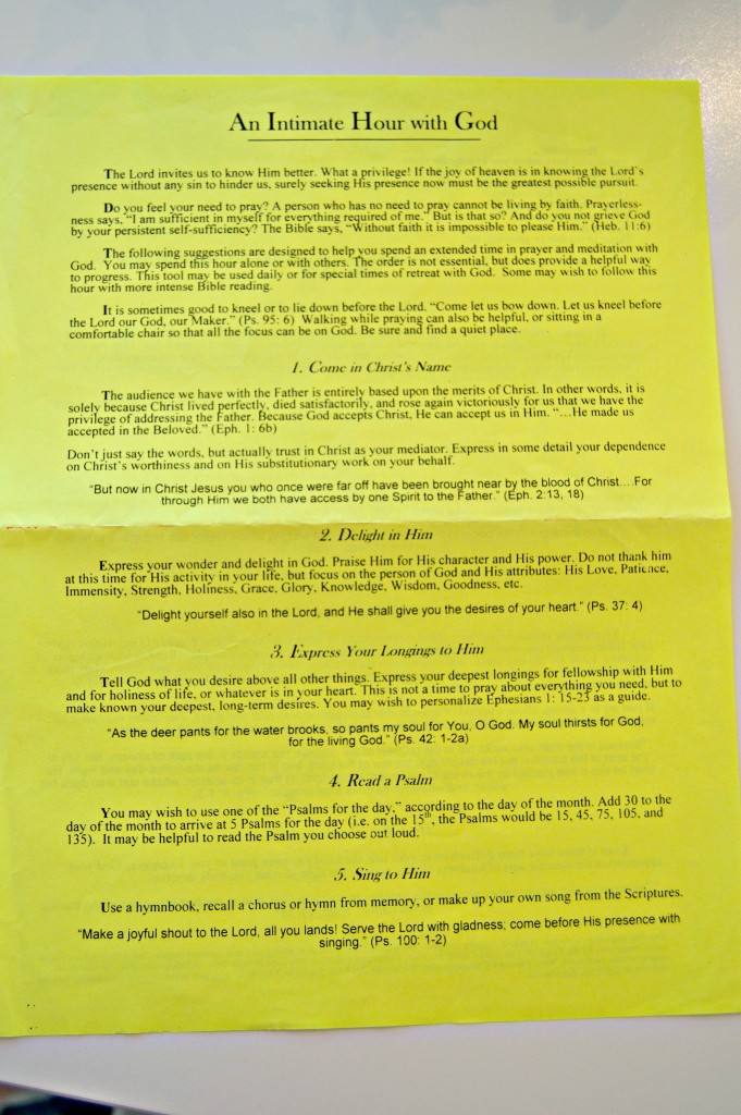 Prayer Notebook 4