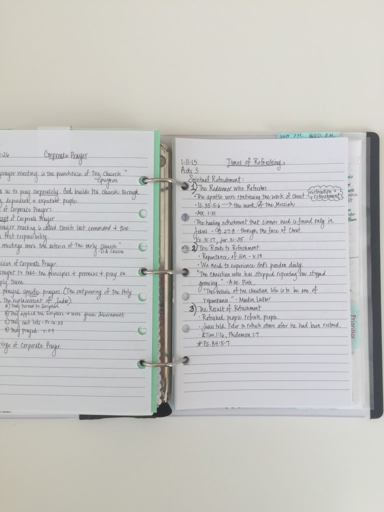 prayer notebook 43