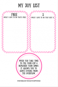 joy list