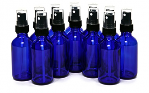 blue spray bottle